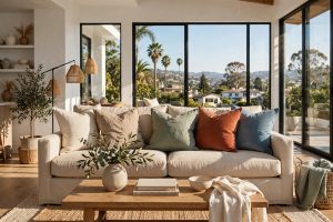 Couch Throw Pillows for California Homes USA