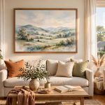 Living Room Wall Art American Homes Guide