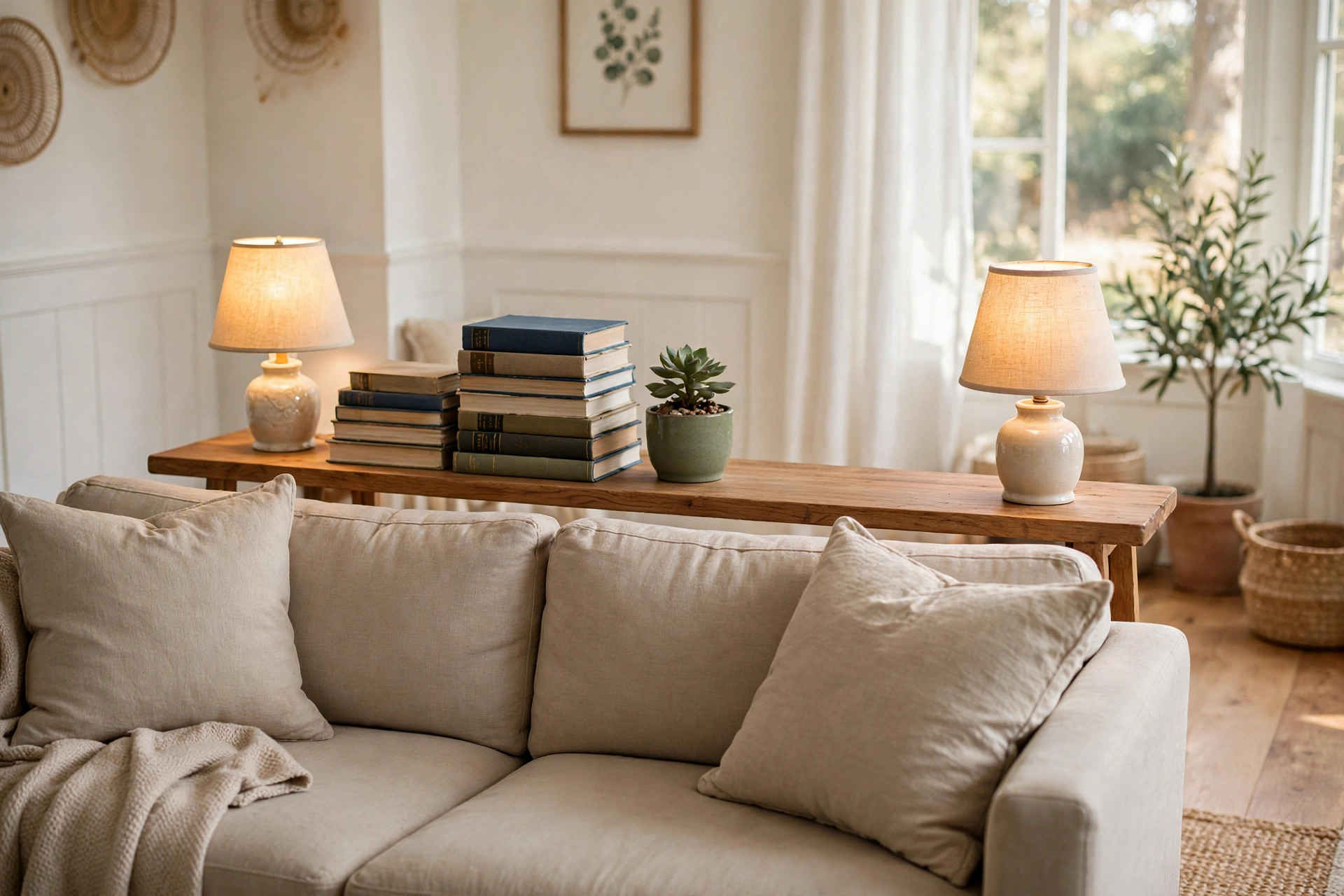 sofa console tables american homes guide: Sofa console tables in American homes guide