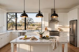 Kitchen Island Hanging Lights Texas Homes USA