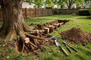 How to Remove Tree Roots From Lawn Without Harming the Tree