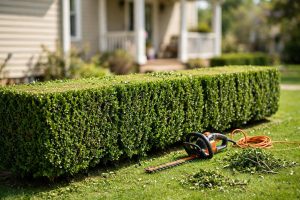 How to Trim Hedges With an Electric Trimmer: A Plain Guide