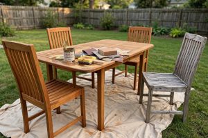 How to Refinish Teak Outdoor Furniture: A Plain Guide for Every Owner