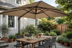 Best Rectangular Patio Umbrella for Table: A Plain Guide to Shade