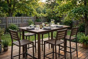 A Guide to Choosing an Outdoor Bar Table Set for Four