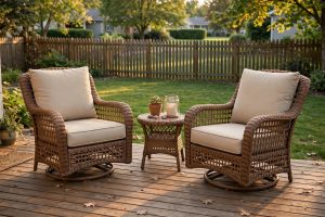The Best Swivel Patio Chairs Set of Two: A Buyer’s Guide