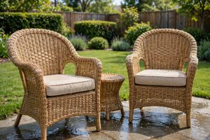How to Clean Wicker Patio Furniture