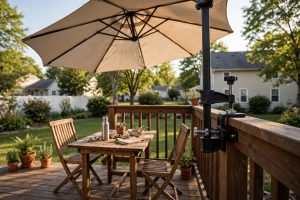 Patio Umbrella Stand for Deck Railing: A Practical Buyer’s Guide
