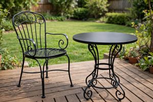 How to Paint Metal Patio Furniture and Make It Look New