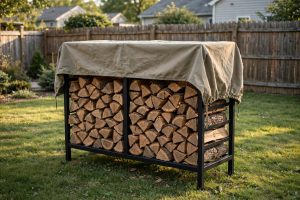 The Best Firewood Storage Rack for Outdoor Use
