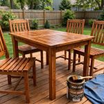 How to Stain Wooden Patio Furniture: A Plain Step by Step Guide