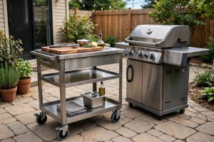 Outdoor Kitchen Cart with Wheels Reviews: What to Know Before You Buy