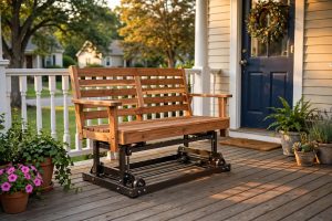 The Best Outdoor Glider Bench for Porch Sitting: A Plain Guide