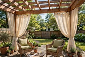 How to Hang Patio Curtains on Pergola: A Plain Guide for Homeowners