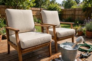 How to Clean Outdoor Fabric Chairs