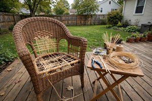 How to Repair Wicker Patio Furniture