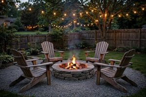 Outdoor Fire Pit Seating Ideas for Backyards