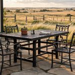 Best outdoor dining set for windy areas on a patio
