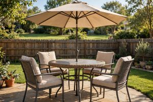 Outdoor Dining Set With Umbrella Hole: A Practical Guide for the American Patio