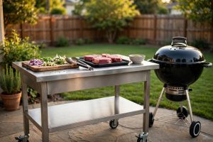 Outdoor Kitchen Prep Table Stainless Reviews