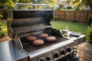 How to Grill Burgers Without Flare Ups