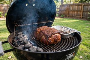 How to Smoke Pork Shoulder on Grill