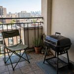 Best bbq for small balcony reviews: a compact grill on a small apartment balcony