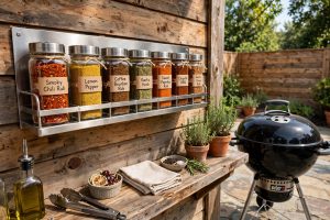 Best Outdoor Spice Rack for Grill Station: What to Know Before You Buy