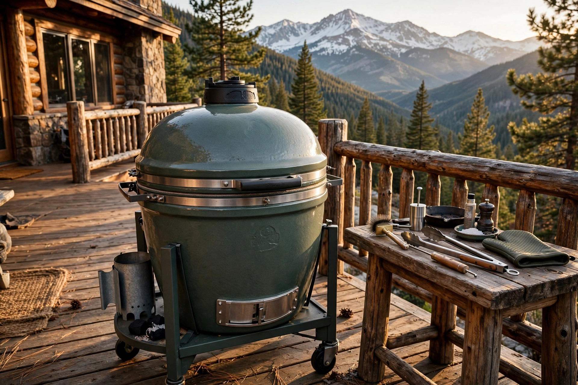 Best grill for high altitude cooking in a mountain backyard