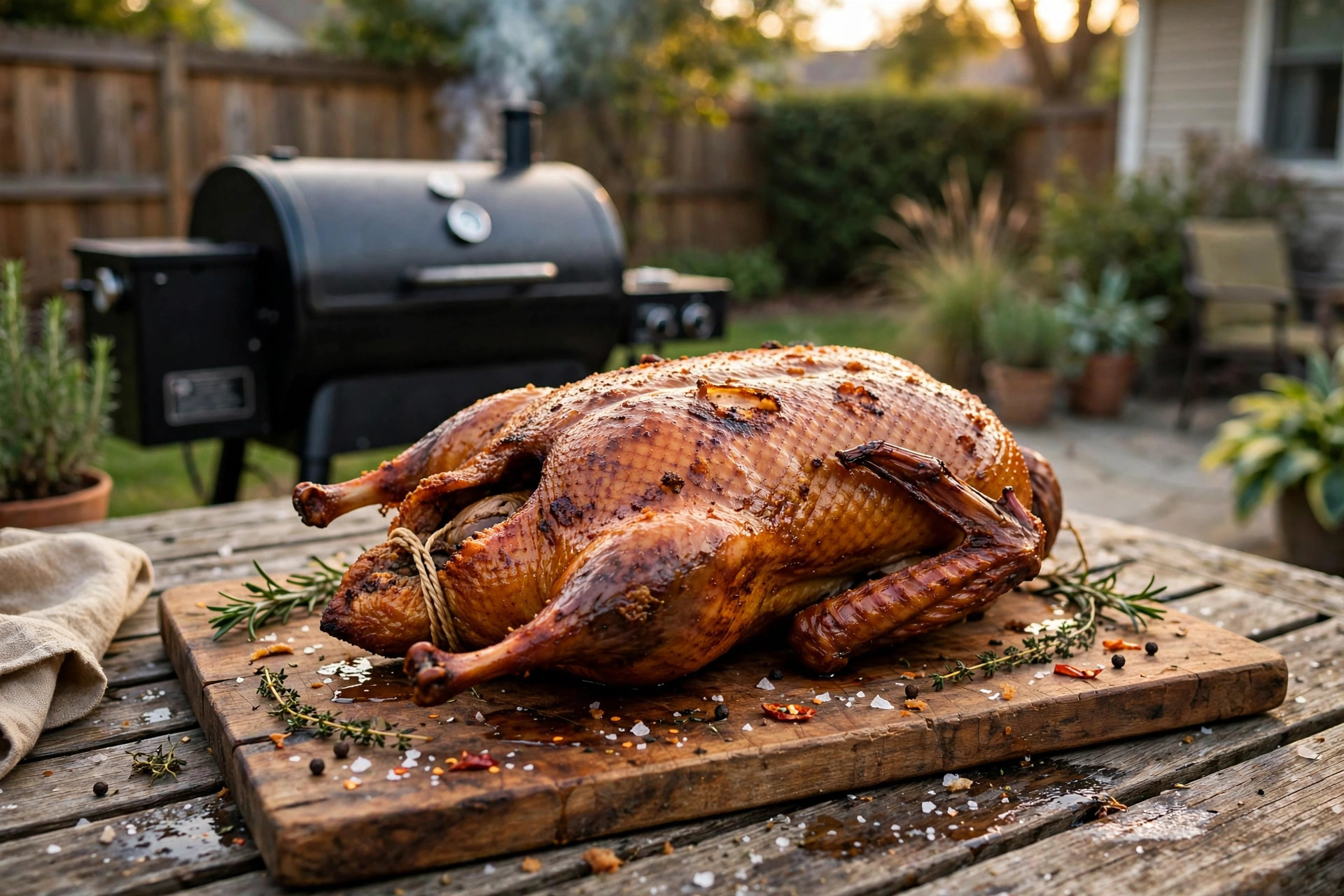 Whole smoked duck on a pellet grill - how to smoke duck on pellet grill