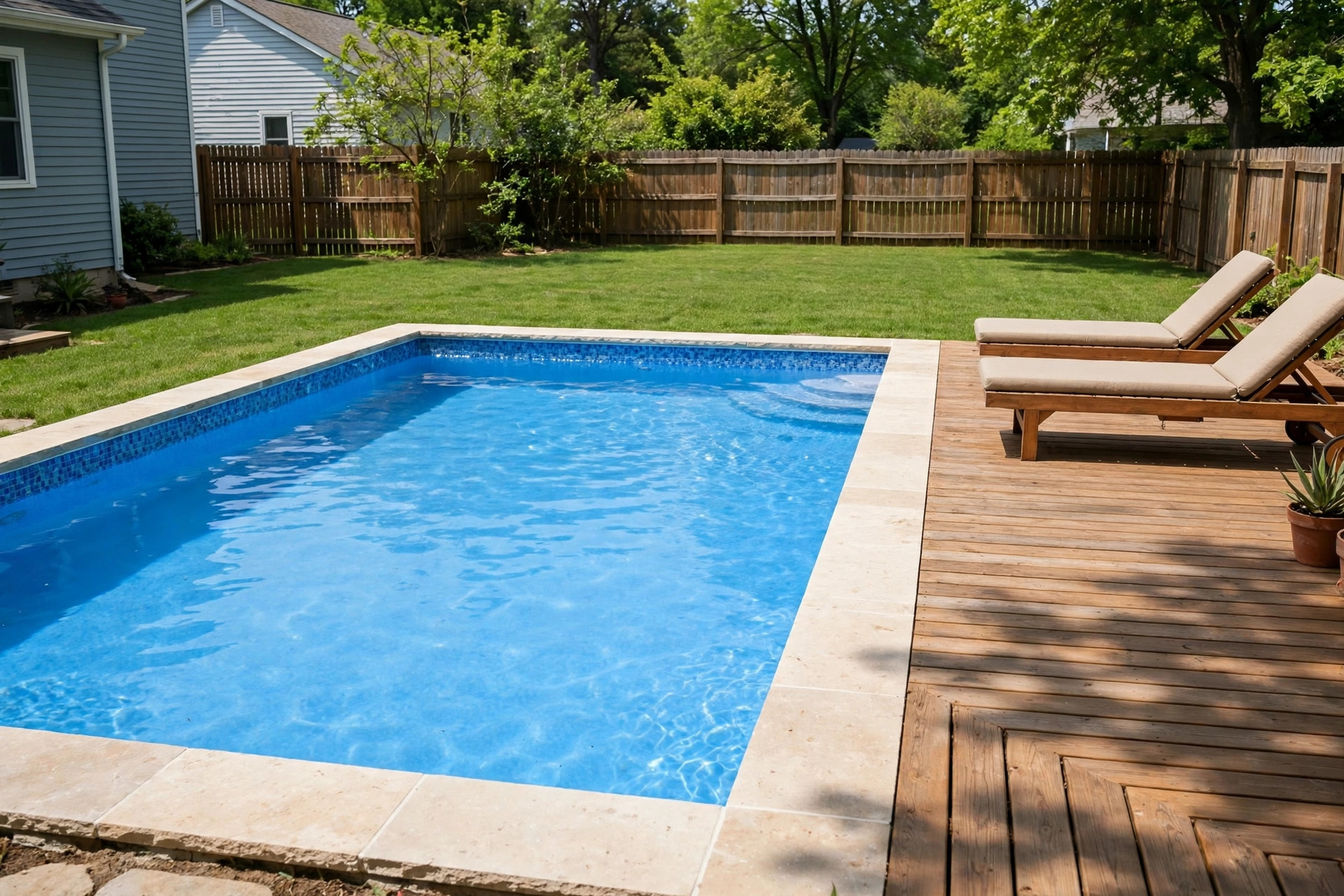 Pool resurfacing options pros cons for a backyard pool