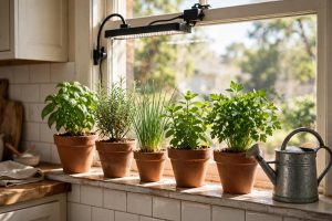 How to Grow Herbs Indoors Year Round: A Complete Guide