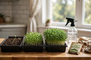 How to Grow Microgreens Indoors Kit: A Complete Guide for Beginners
