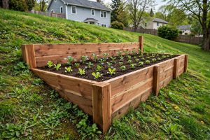How to Build a Raised Bed on a Slope