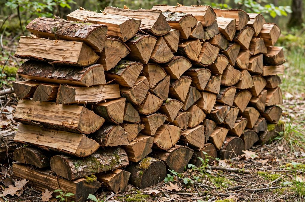 firewood burns cleanest in home fireplaces