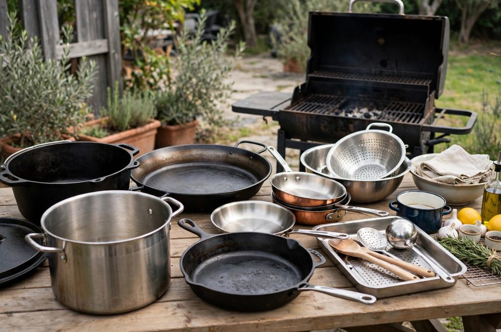 best cookware bundle for big backyard parties