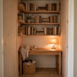 Turning a Closet Into a Cozy Work Nook