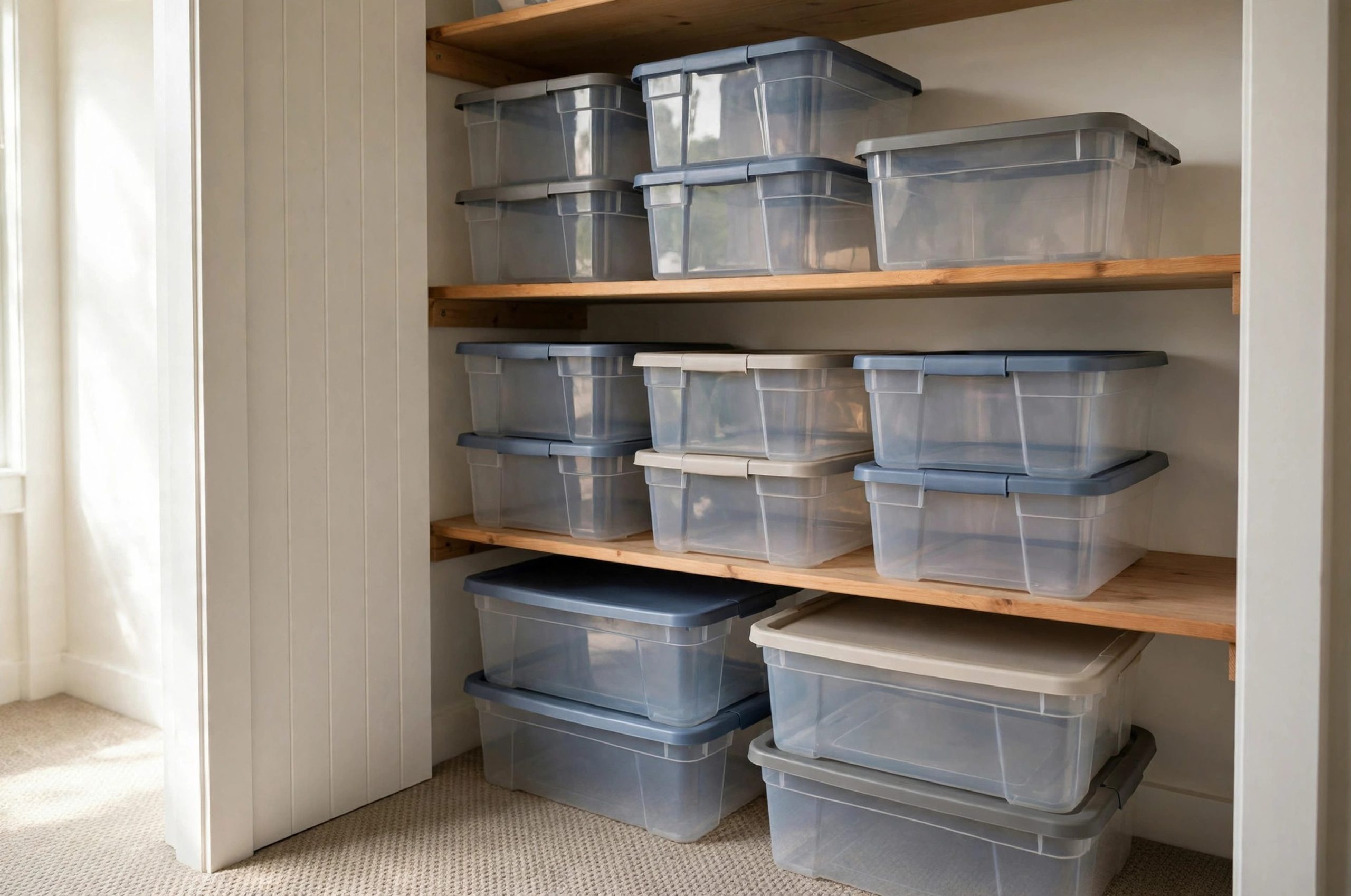 How to label storage bins so everyone finds things easily
