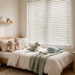 Childproof Blind Cords in Old Houses: Cordless blinds in a safe child's bedroom