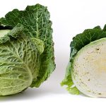 960px Cabbage and cross section on white