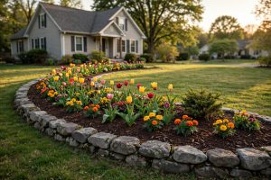Edging Flower Beds with Stone Ideas That Lift Any Yard